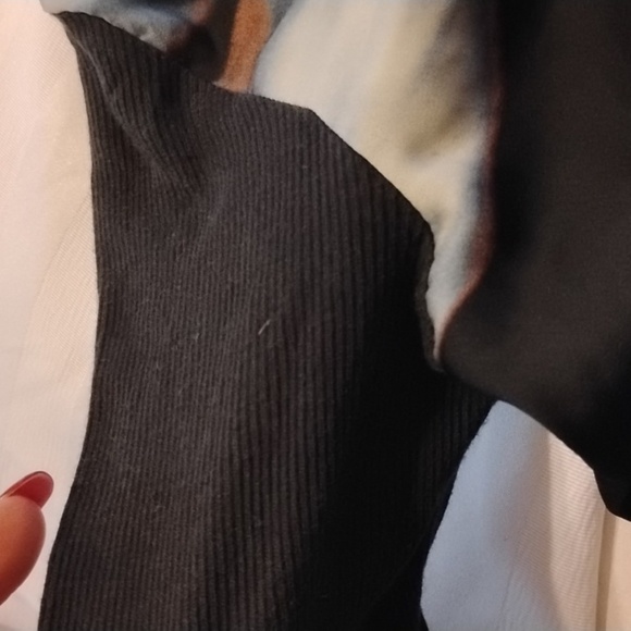 Simply Vera Vera Wang Abstract Floral Long Sleeve Blouse, Size: S - Picture 10 of 12